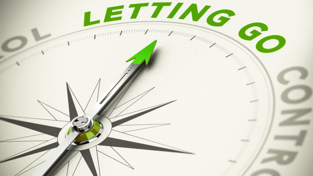 An illustrative compass on letting go of control