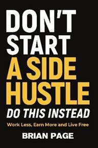 Don't start a side hustle book cover