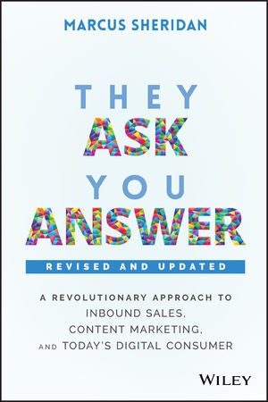 Book cover for They Ask You Answer by Marcus Sheridan