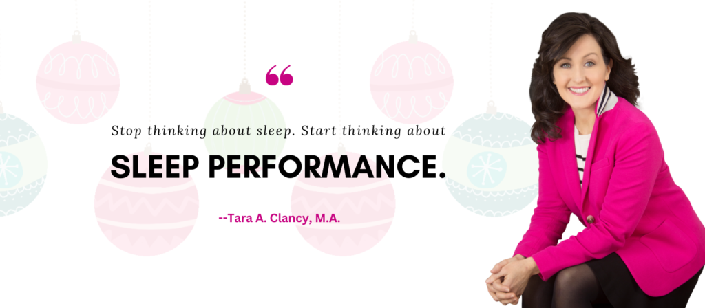Tara Clancy's quote on Sleep Performance